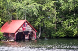 Red Boathouse Lake Winnipesaukee, NH