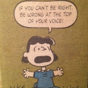 copyright Charles Schulz Lucy